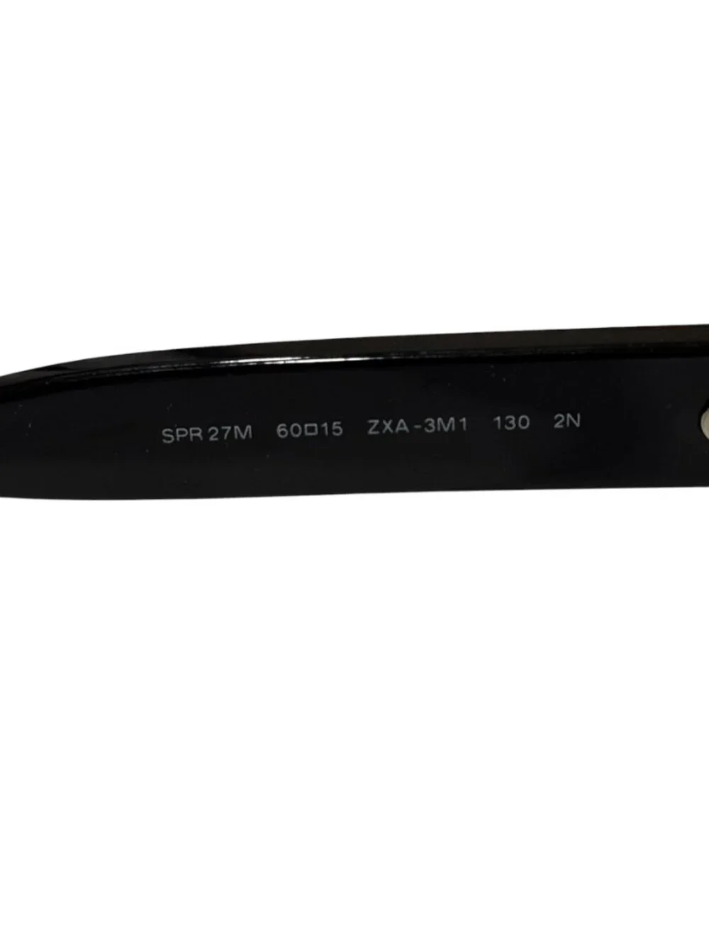 Prada SPR27M Black Oversized Womens Sunglasses 60D15 ZXA-3M1 130 2N NWT w/ Box - Picture 5 of 5